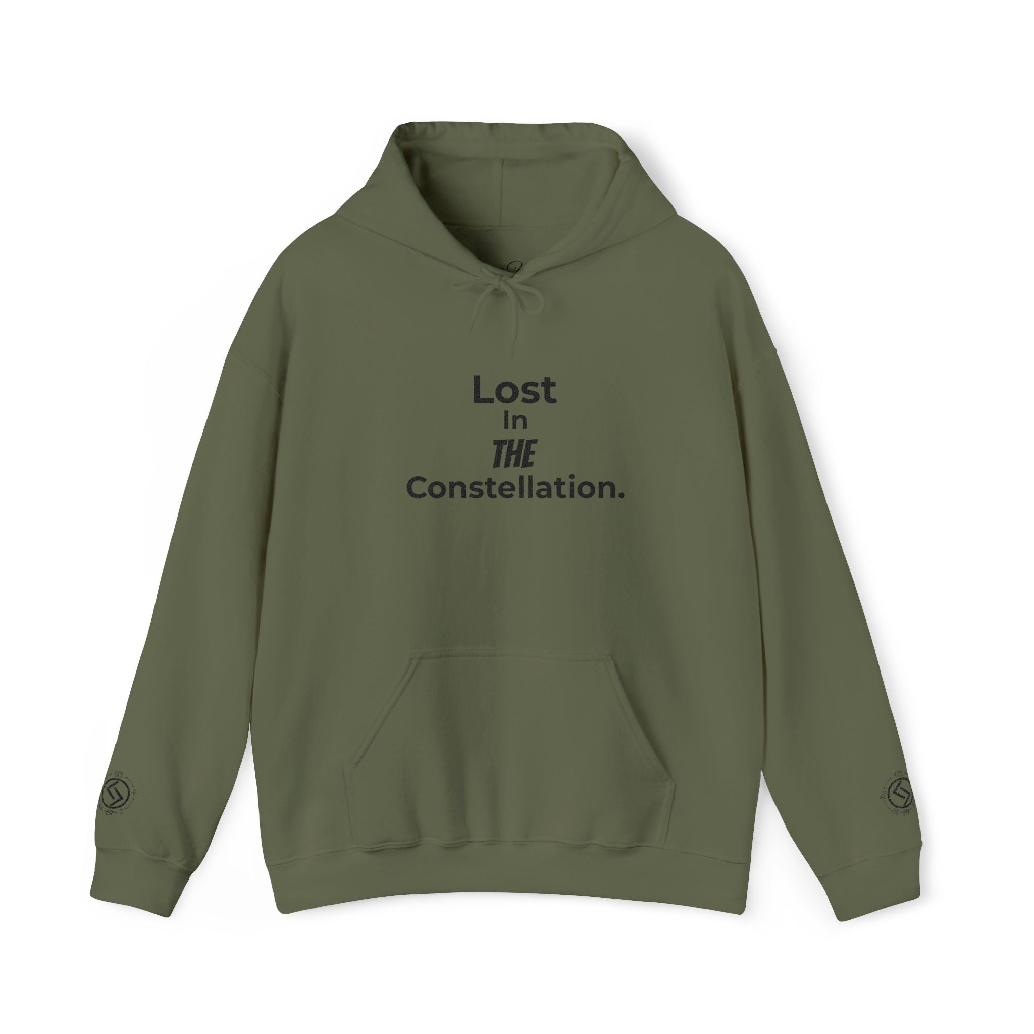 Constellation Hoodie — "Lost in the Constellation." Graphic Pullover