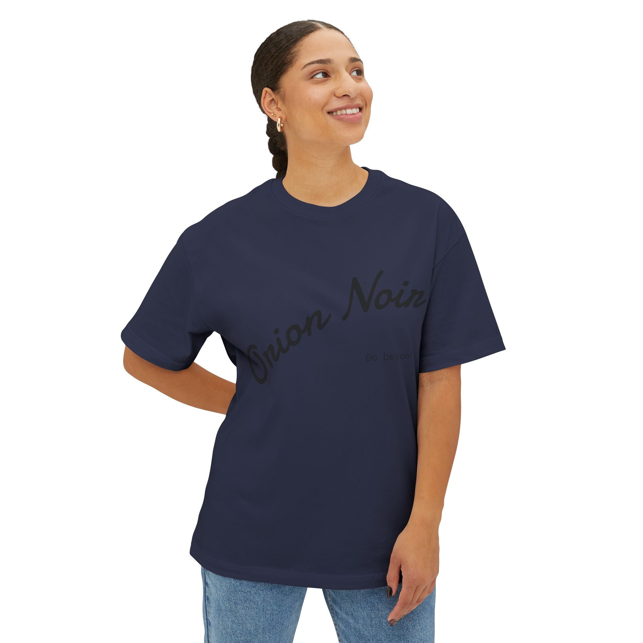 Orion Noir Graphic Tee — Boxy T-Shirt