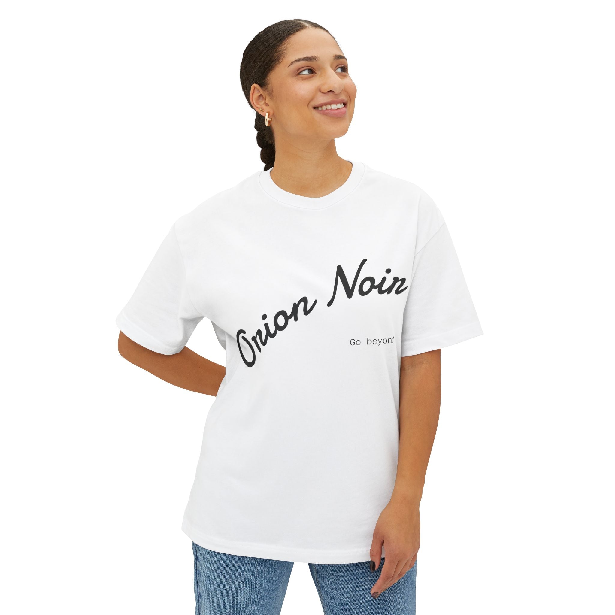 Orion Noir Graphic Tee — Boxy T-Shirt