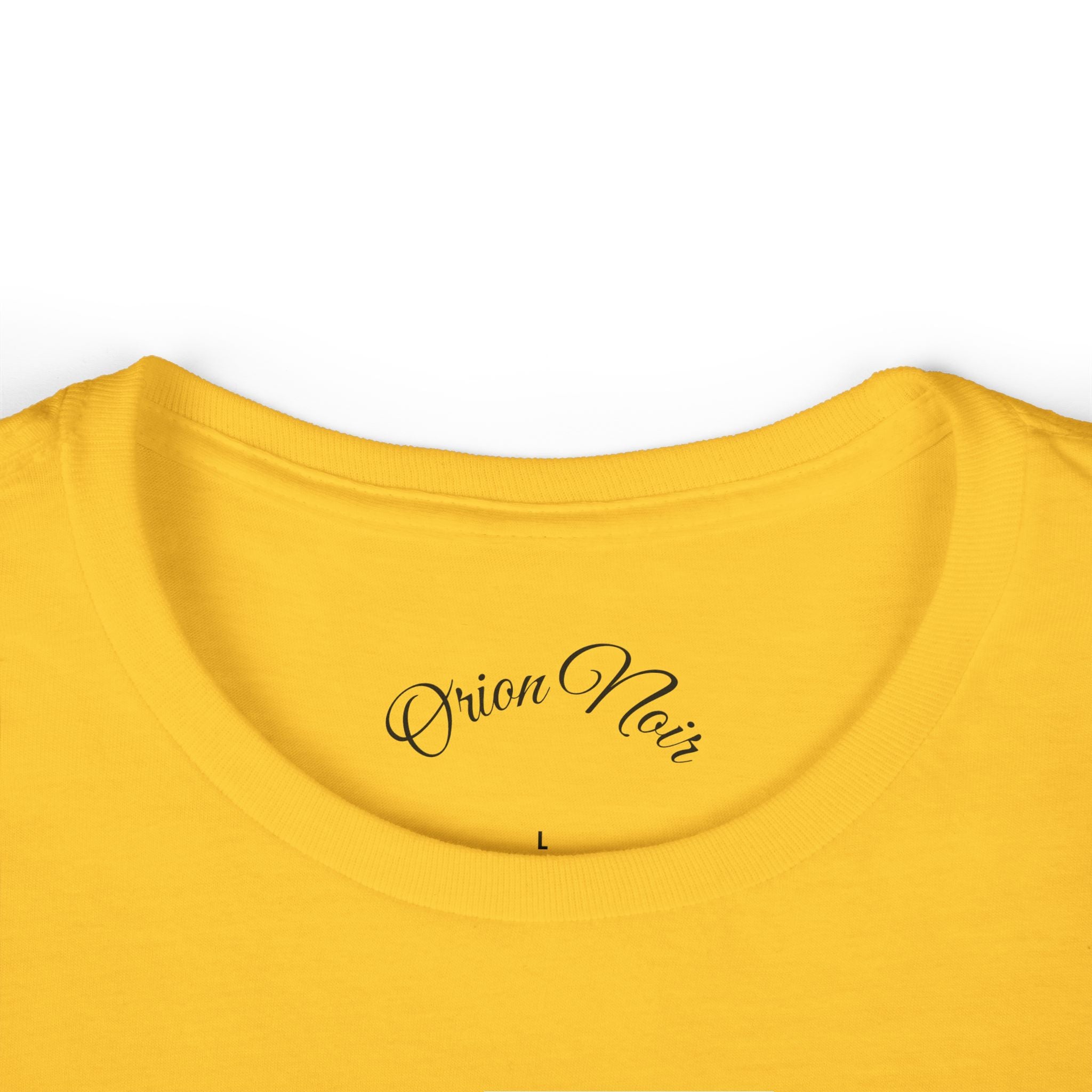 Orion Noir Tee — Vintage Collegiate Graphic Women's T-Shirt