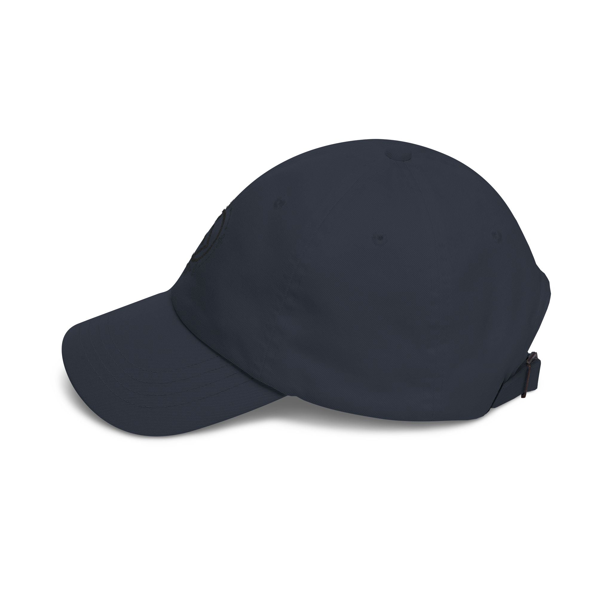 Embroidered Minimalist Crest Dad Cap
