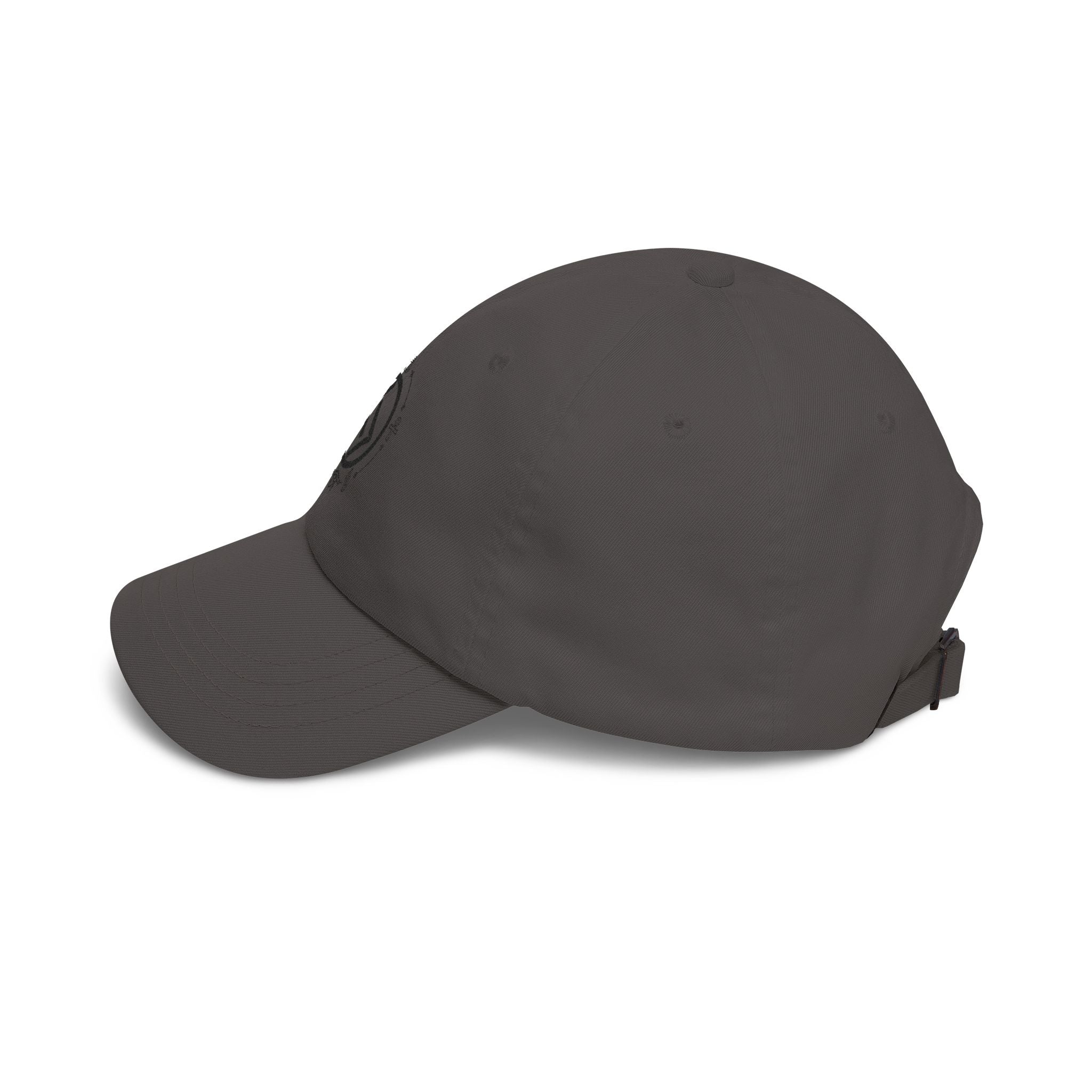 Embroidered Minimalist Crest Dad Cap