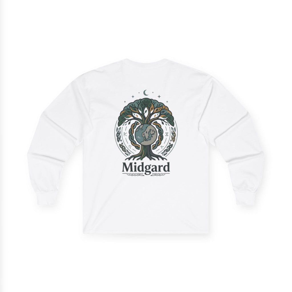 Midgard Yggdrasil Tree Long Sleeve Tee