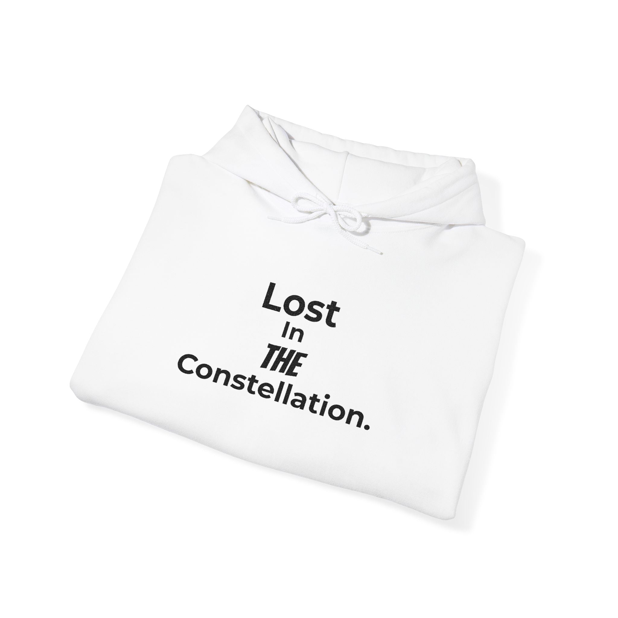 Constellation Hoodie — "Lost in the Constellation." Graphic Pullover