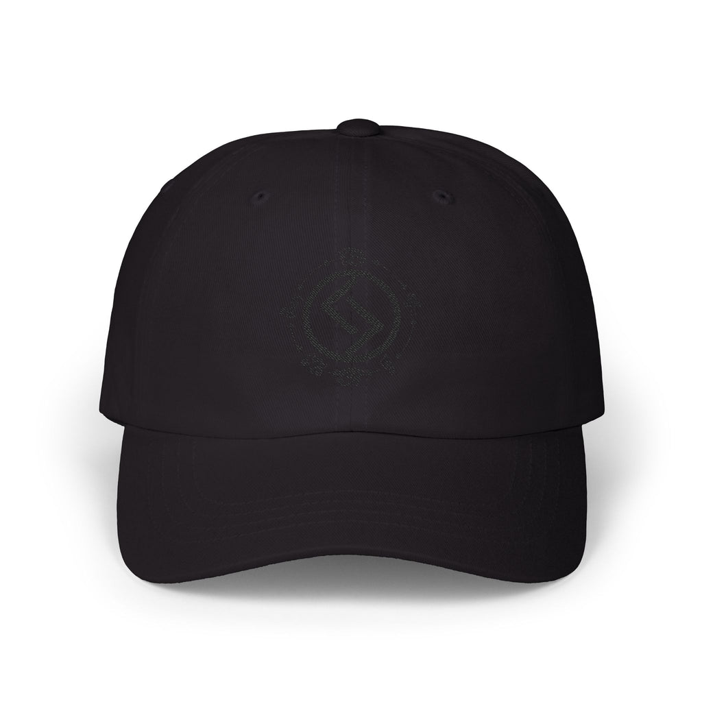 Embroidered Minimalist Crest Dad Cap