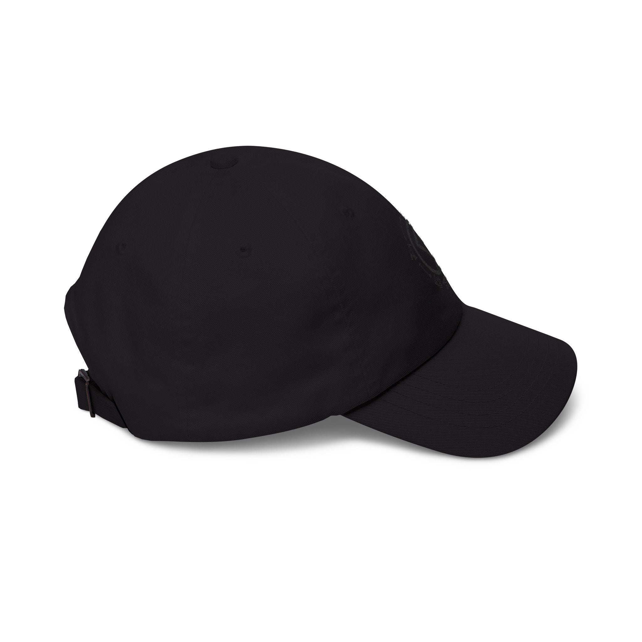 Embroidered Minimalist Crest Dad Cap