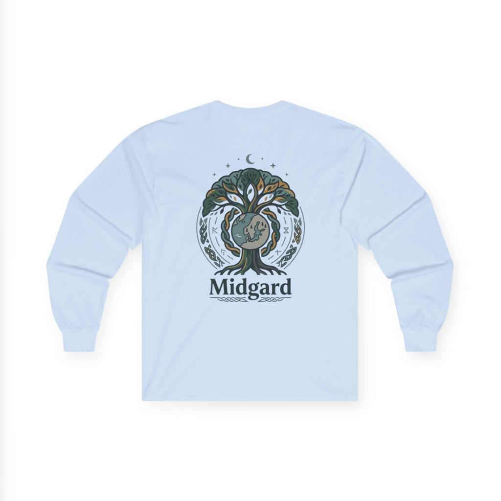 Midgard Yggdrasil Tree Long Sleeve Tee