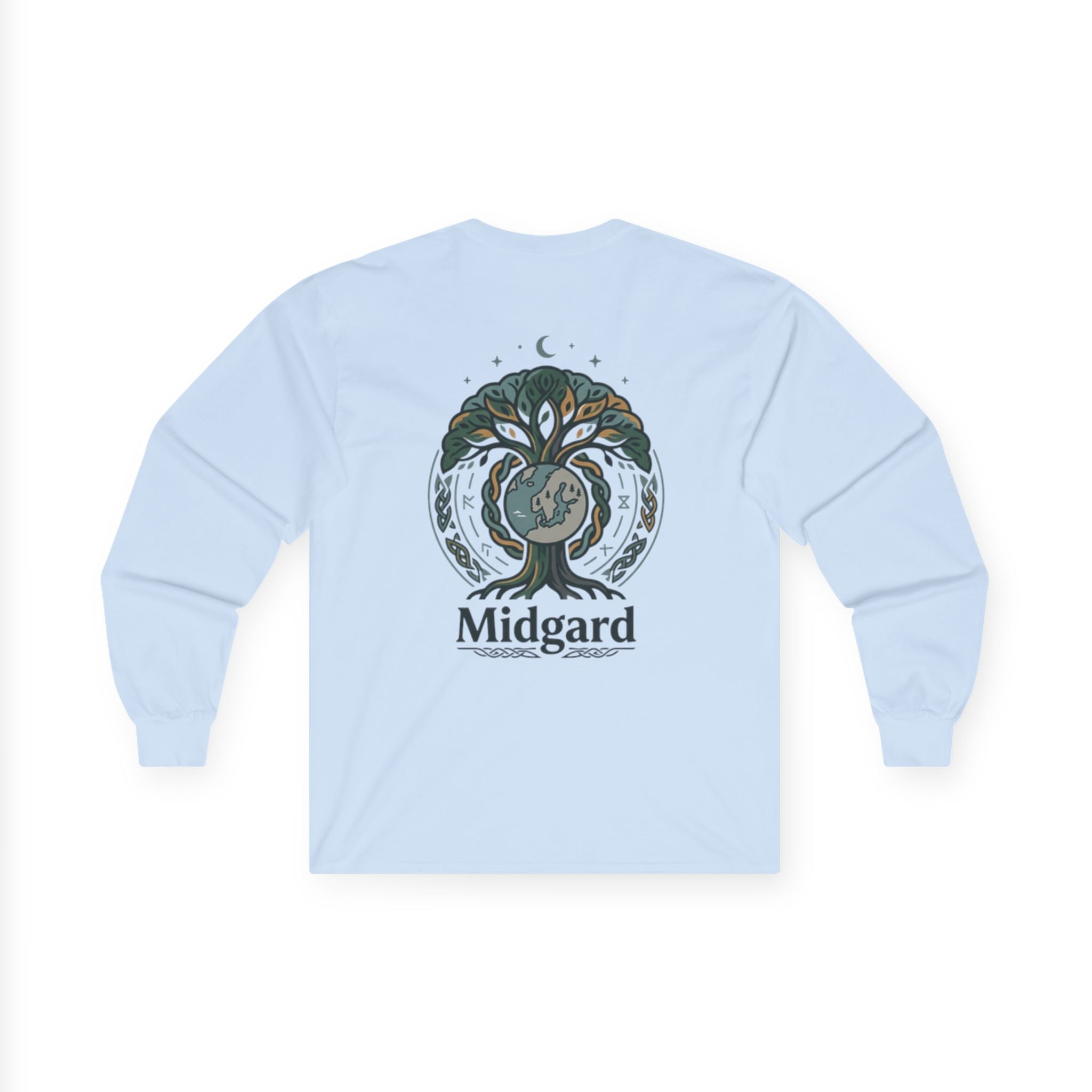 Midgard Yggdrasil Tree Long Sleeve Tee