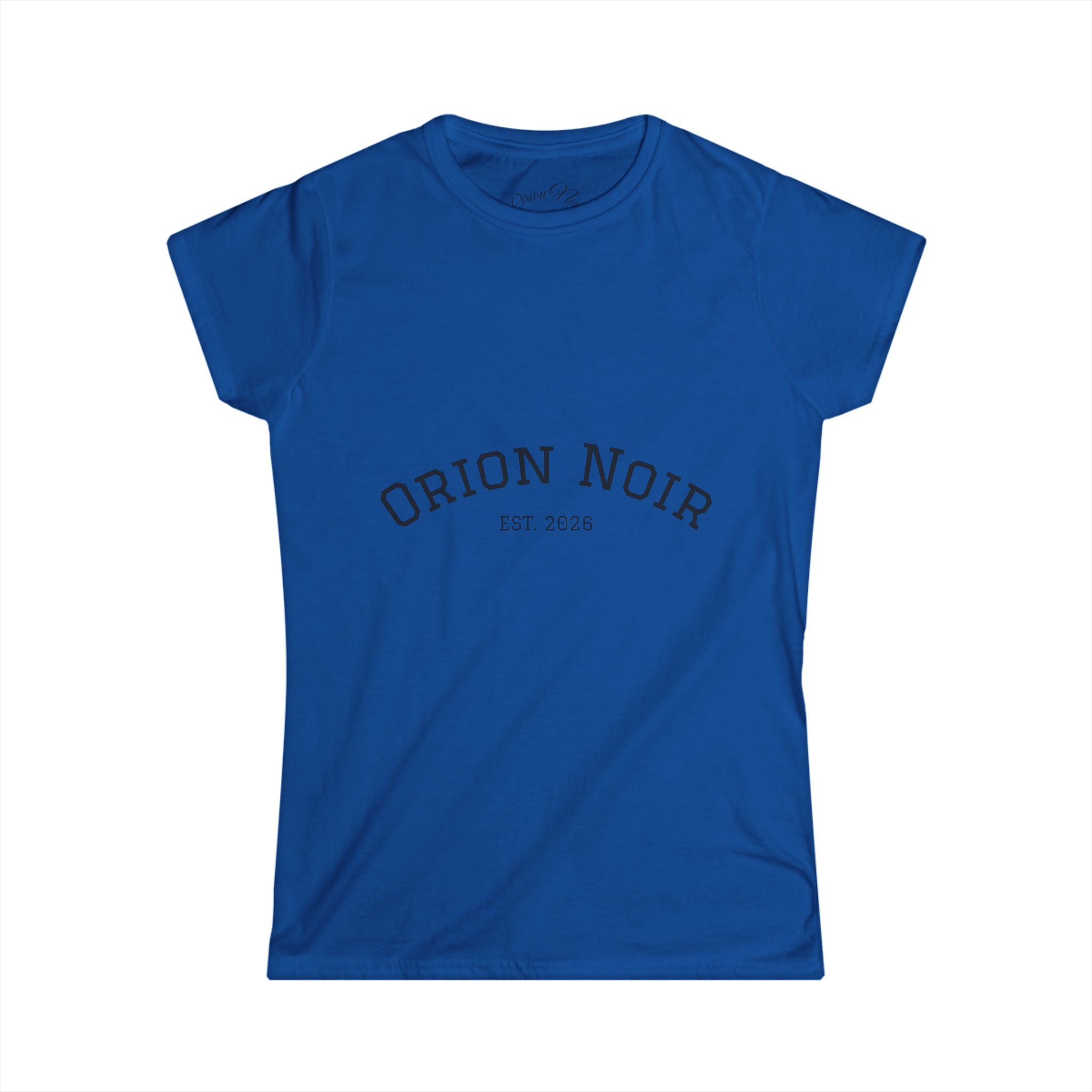 Orion Noir Tee — Vintage Collegiate Graphic Women's T-Shirt