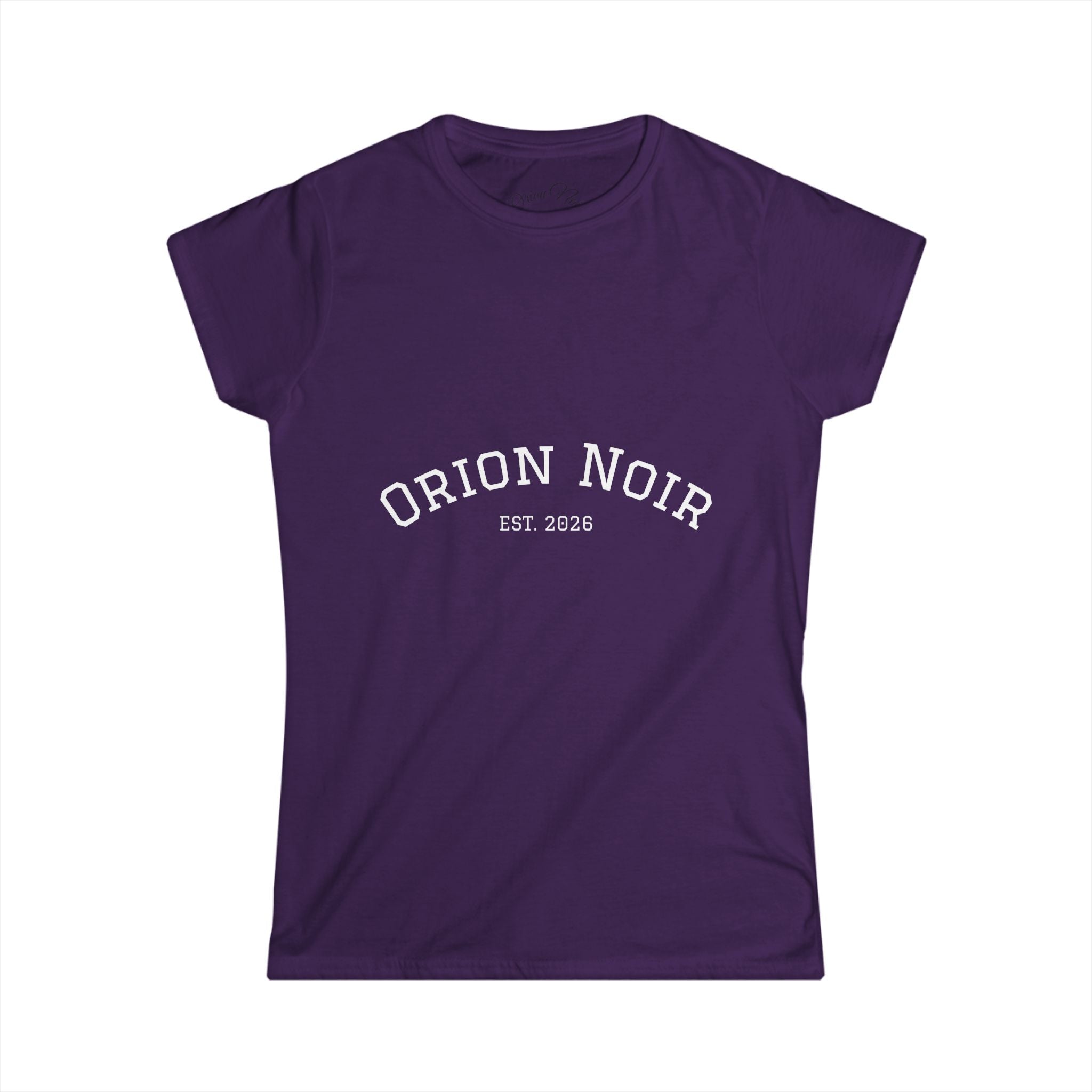 Orion Noir Tee — Vintage Collegiate Graphic Women's T-Shirt