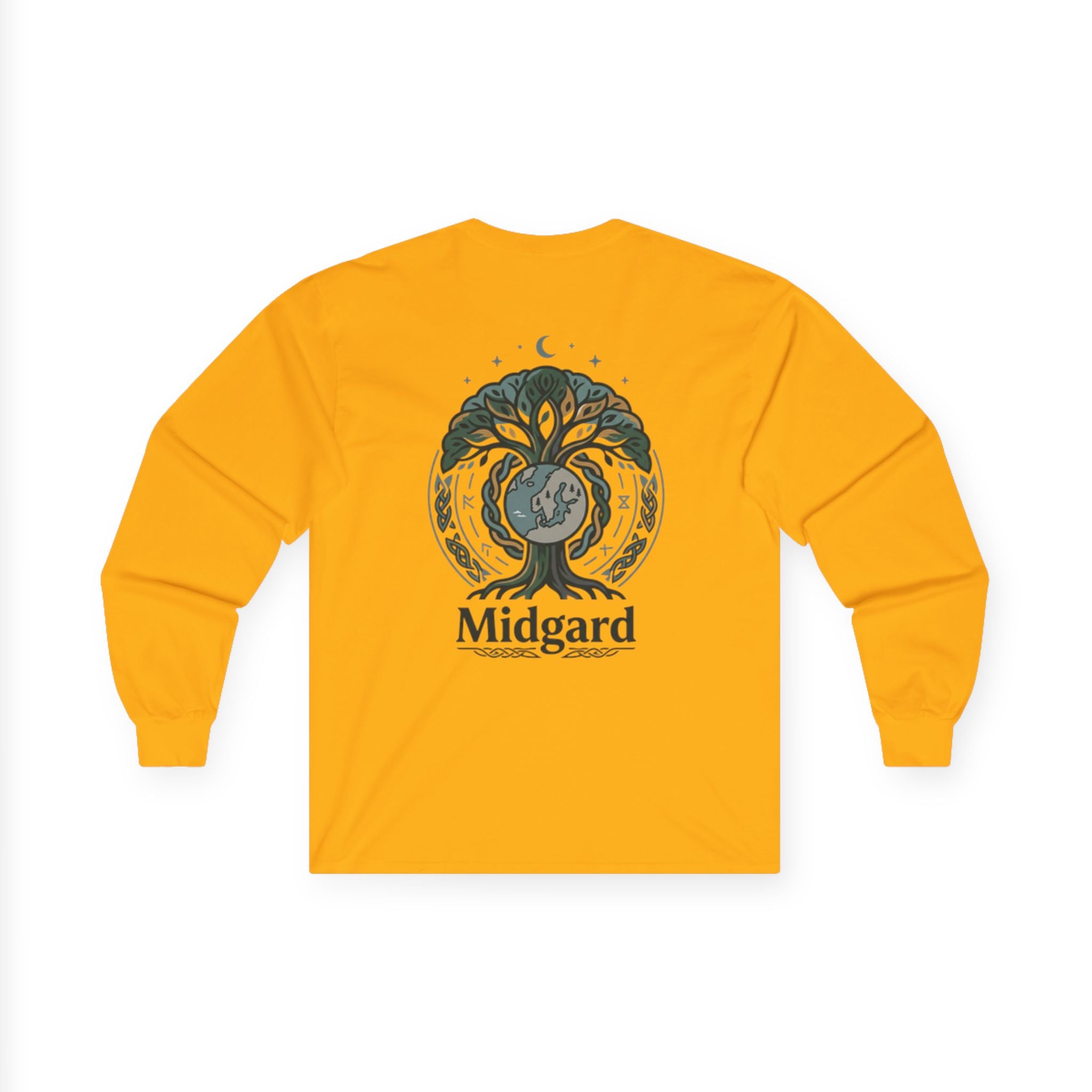 Midgard Yggdrasil Tree Long Sleeve Tee