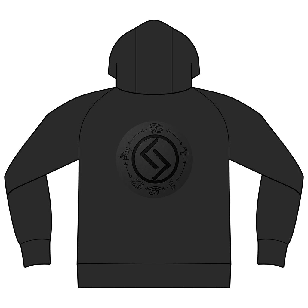 Unisex Raglan Hooded Sweatshirt