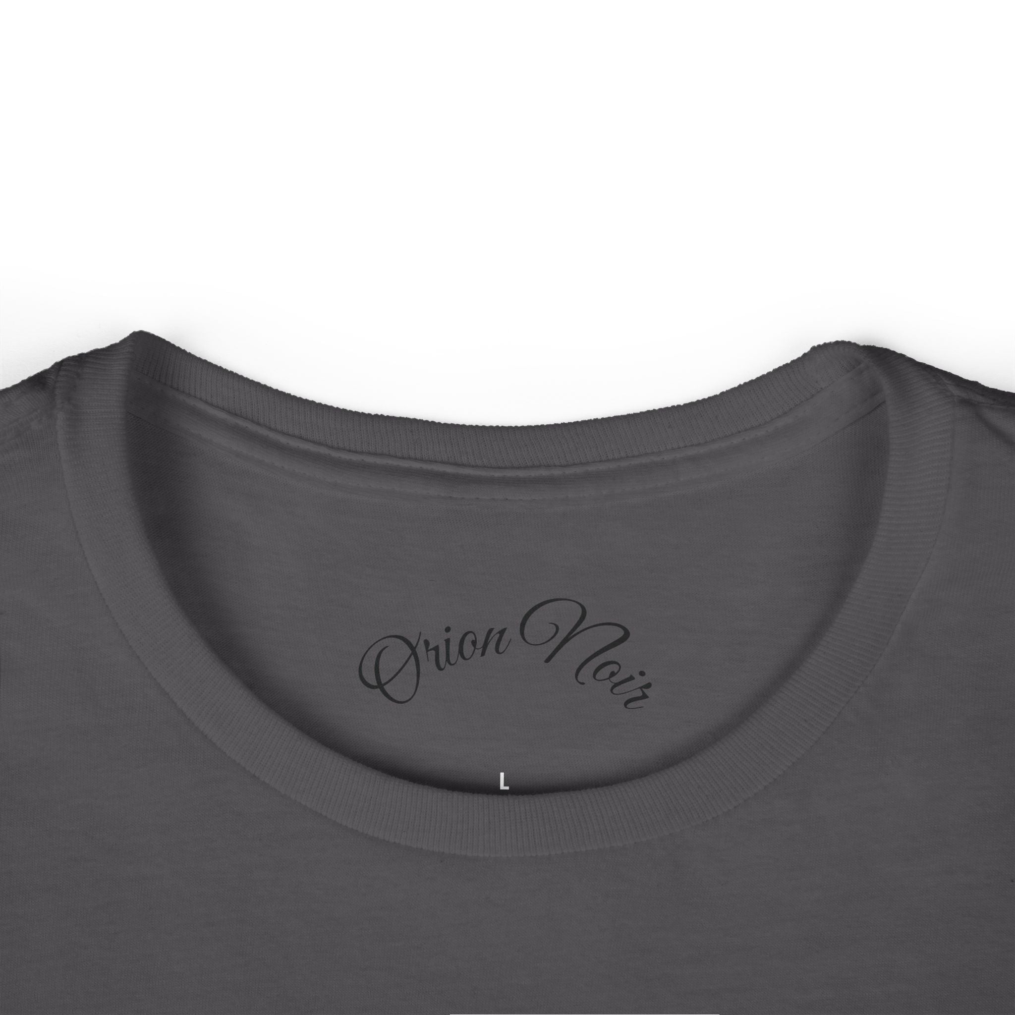 Orion Noir Tee — Vintage Collegiate Graphic Women's T-Shirt