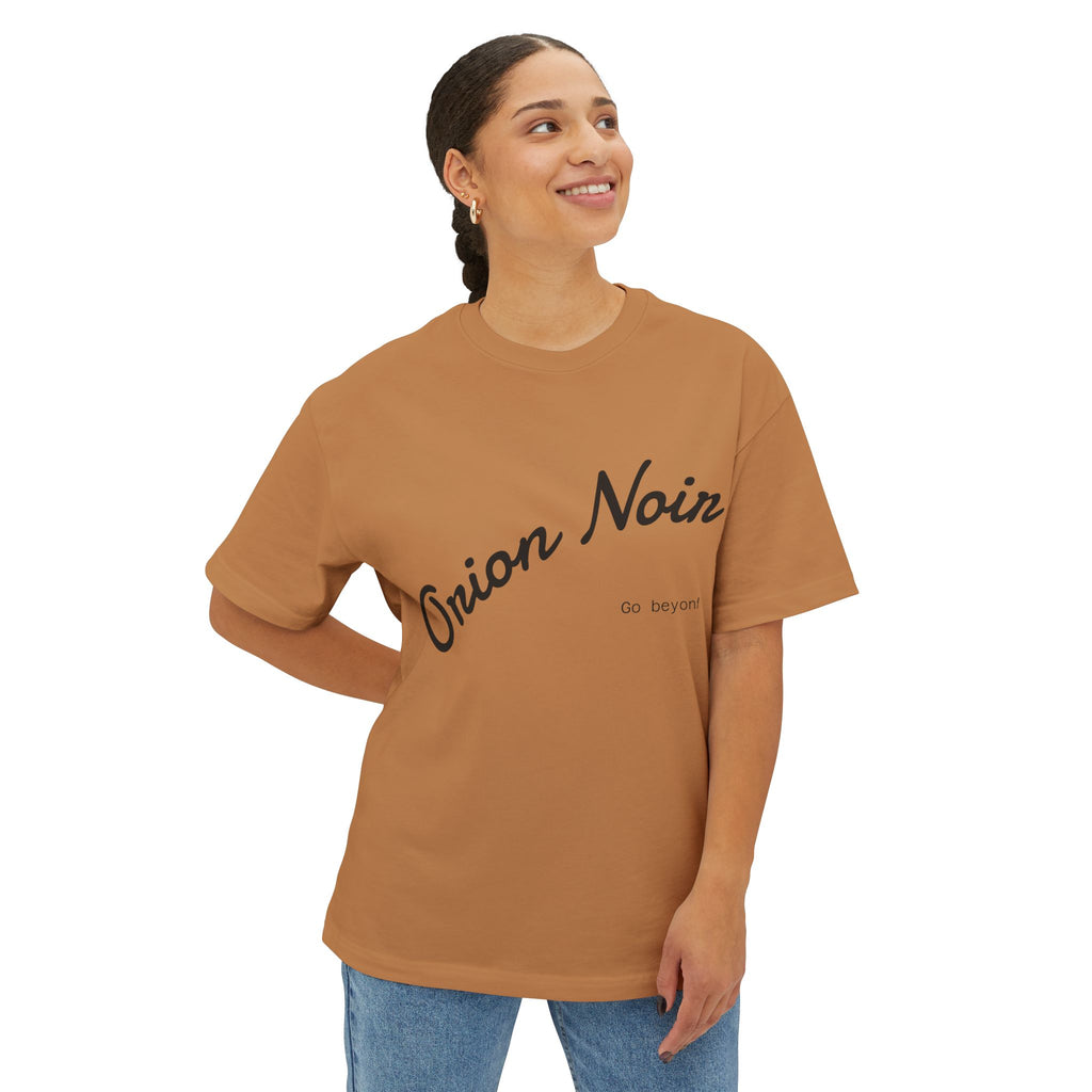 Orion Noir Graphic Tee — Boxy T-Shirt