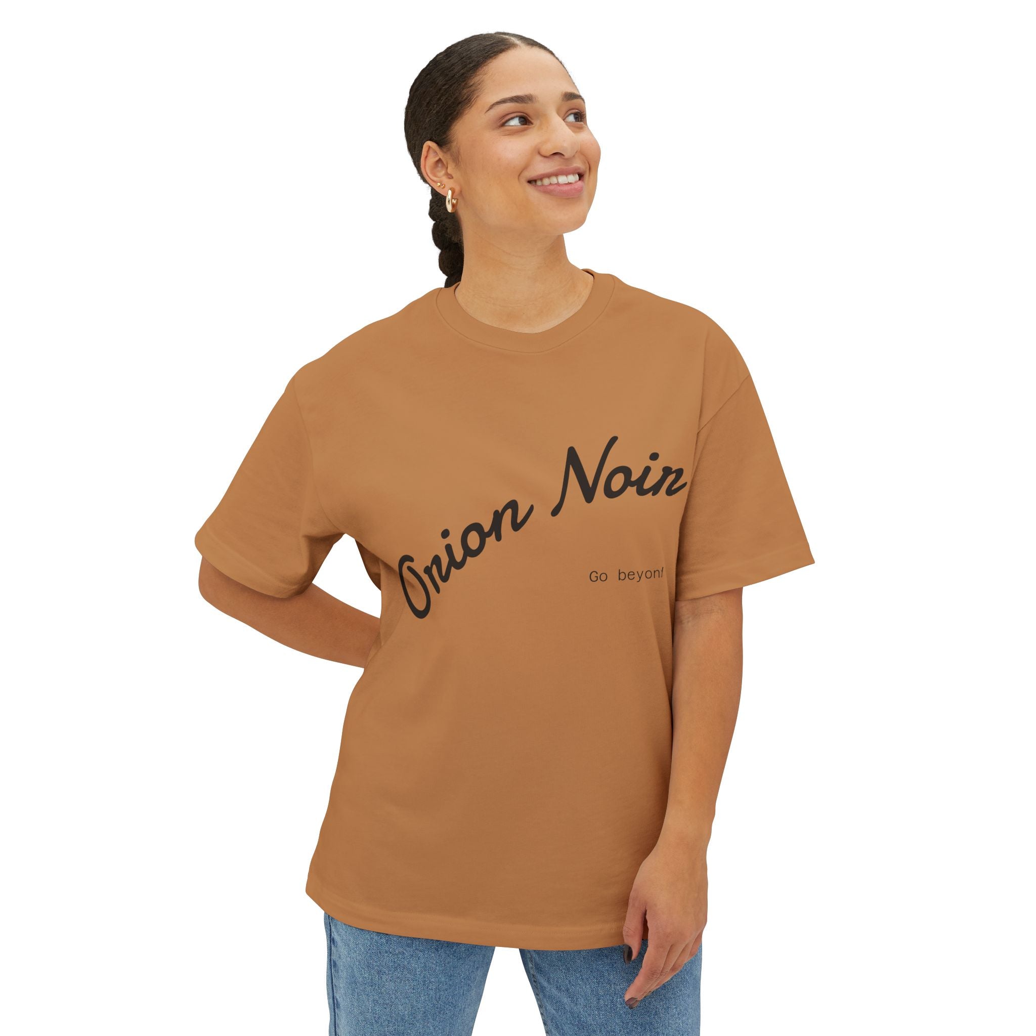 Orion Noir Graphic Tee — Boxy T-Shirt