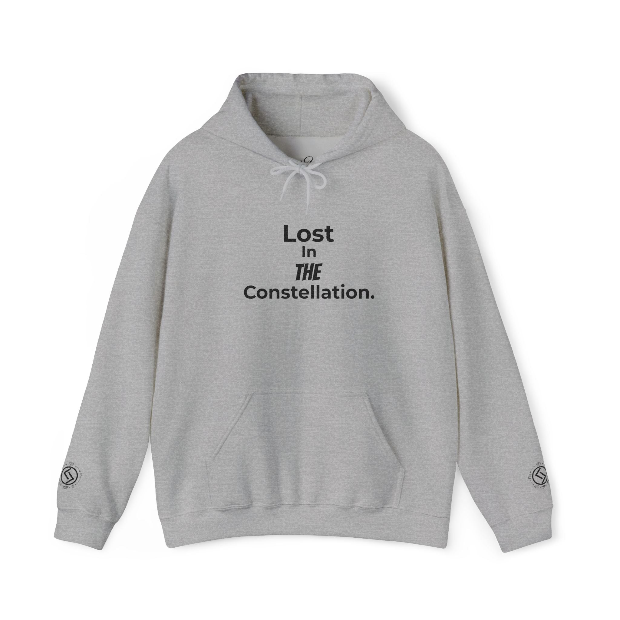 Constellation Hoodie — "Lost in the Constellation." Graphic Pullover