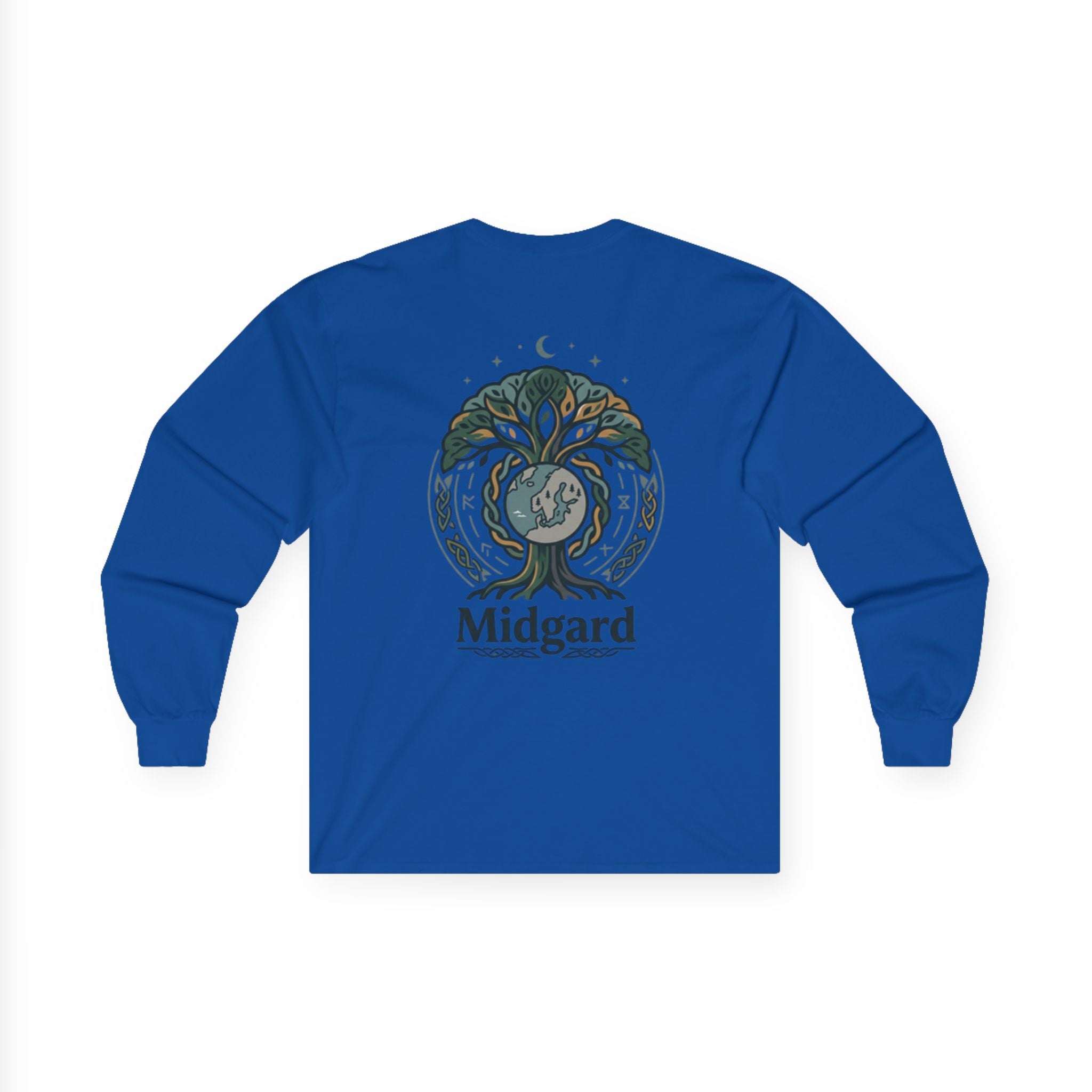 Midgard Yggdrasil Tree Long Sleeve Tee